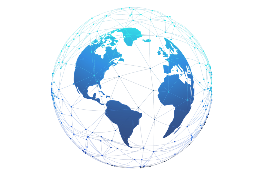 lifebit’s federated data solutions enable researchers to securely access and use distributed clinical and multi-omic data at scale, across networks, by bringing the analysis and computation to where the data resides, globe blue